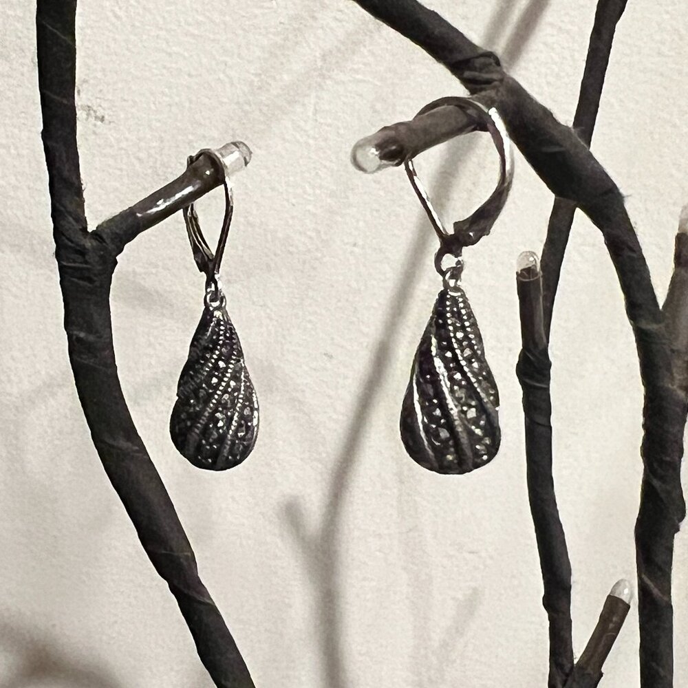 Judith Jack style earrings